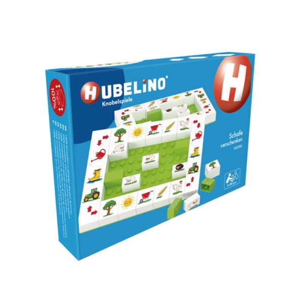 Hubelino Knobelspiele Schafe verschenken Karton / Hubelino Battlesheep Box